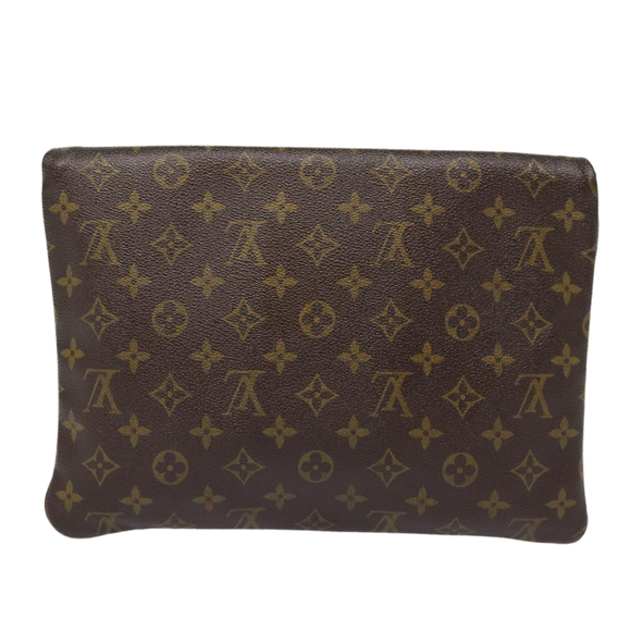 LOUIS VUITTON Monogram Pochette Priant Clutch Bag M51805 LV Auth 87919 - Picture 3 of 16